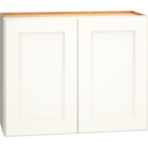 Mantra Cabinets SKU Number W3024 - 30" x 24" Wall Cabinet with Double Doors in Spectra Snow