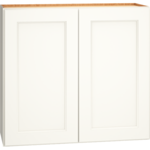 Mantra Cabinets SKU Number W3330 - 33" x 30" Wall Cabinet with Double Doors in Spectra Snow