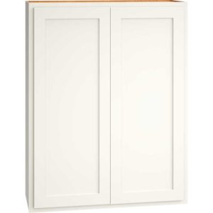 Mantra Cabinets SKU Number W3342 - 33" x 42" Wall Cabinet with Double Doors in Classic Snow