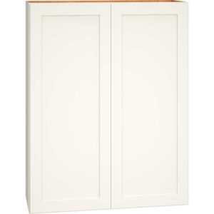 Mantra Cabinets SKU Number W3342 - 33" x 42" Wall Cabinet with Double Doors in Omni Snow