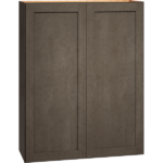 Mantra Cabinets SKU Number W3342 - 33" x 42" Wall Cabinet with Double Doors in Omni Beachwood