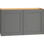 Mantra Cabinets W3621 - 36" x 21" x 12" Wall Cabinet with Double Doors in Omni Graphite