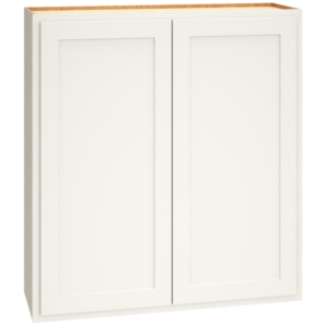 Mantra Cabinets W3639 - 36" x 39" Wall Cabinet with Double Doors in Classic Snow