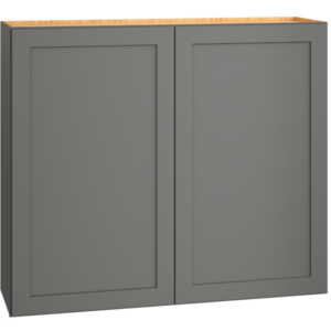 Mantra Cabinets W4236 - 42" x 36" Wall Cabinet with Double Doors in Omni Graphite