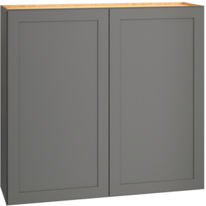 Mantra Cabinets W4239 - 42" x 39" Wall Cabinet with Double Doors in Omni Graphite