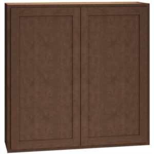 Mantra Cabinets SKU Number W4242 - 42" x 42" Wall Cabinet with Double Doors in Classic Bark