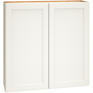 Mantra Cabinets SKU Number W4242 - 42" x 42" Wall Cabinet with Double Doors in Spectra Snow