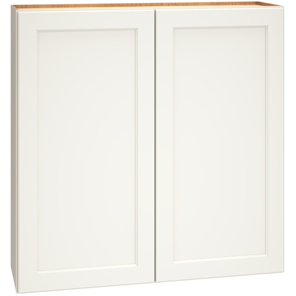 Mantra Cabinets SKU Number W4242 - 42" x 42" Wall Cabinet with Double Doors in Spectra Snow