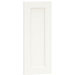 Mantra Cabinets SKU Number WED1230 - 30" Wall Cabinet End Decorative Door Panel Kit in Spectra Snow