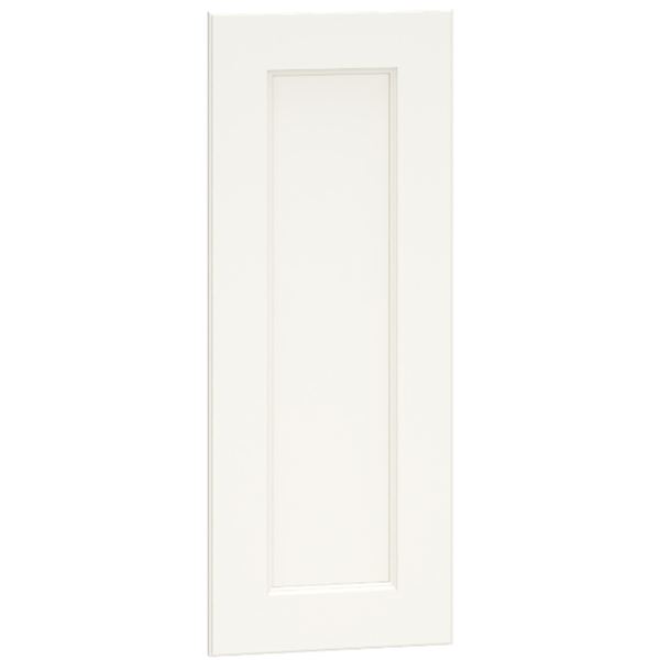 Mantra Cabinets SKU Number WED1230 - 30" Wall Cabinet End Decorative Door Panel Kit in Spectra Snow