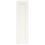 Mantra Cabinets SKU Number WED1242 - 42" Wall Cabinet End Decorative Door Panel Kit in Spectra Snow