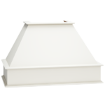 Mantra Cabinets SKU Number WHS36 - Classic Square Wood Hood in Classic Snow