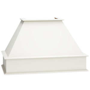 Mantra Cabinets SKU Number WHS36 - Classic Square Wood Hood in Classic Snow